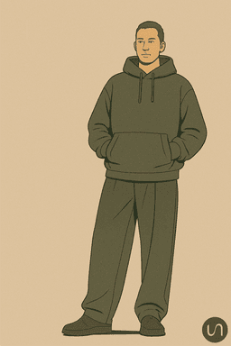 Homme vêtements oversized