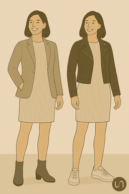 panoplie de vêtements